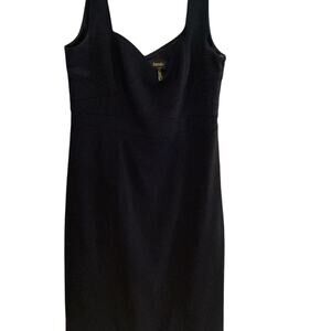 Laundry dress, cut out back, black, size 12